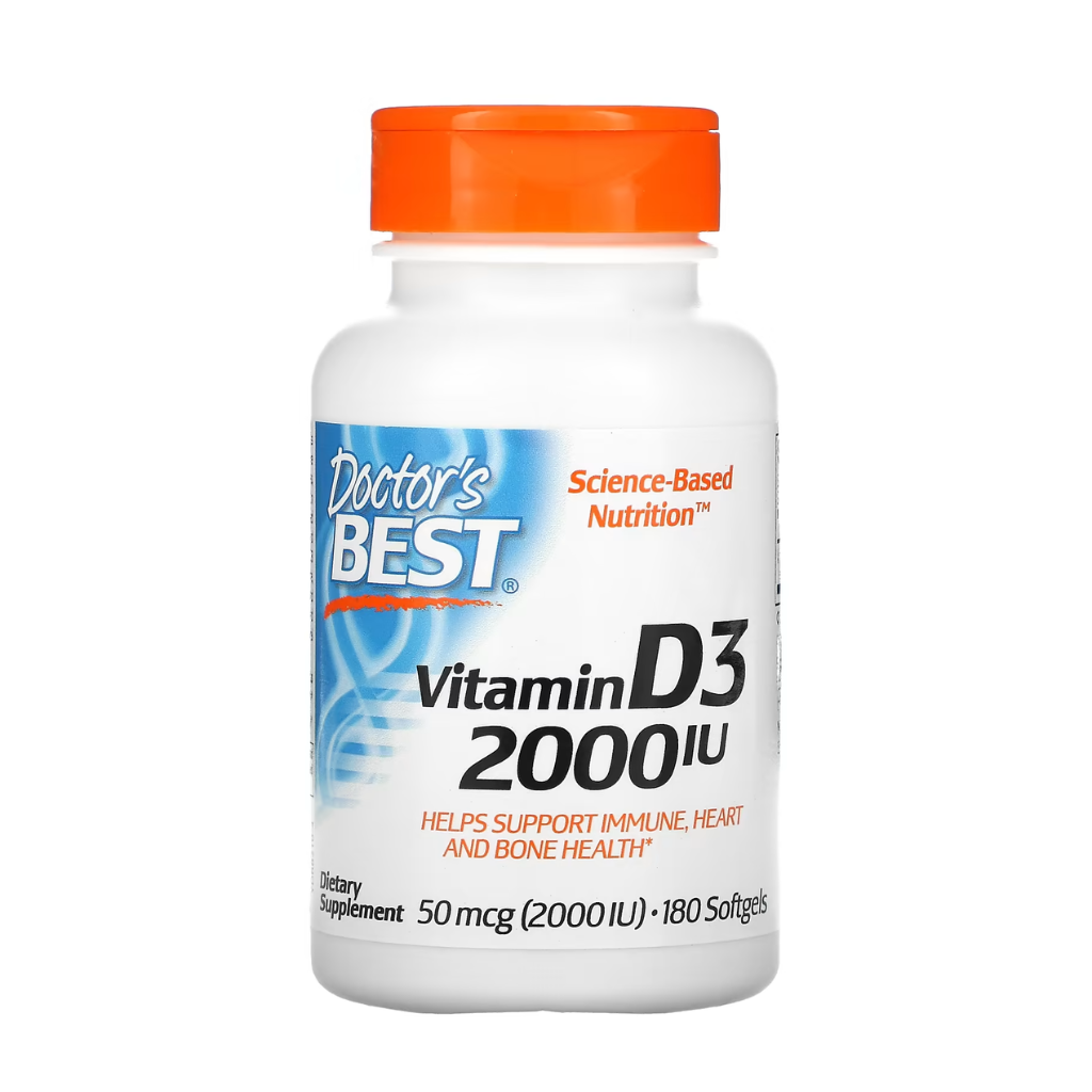 Doctor's Best Vitamin D3 50 mcg (2,000 IU)