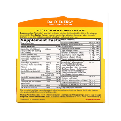 Nature's Way Alive Energy Complete Multivitamin