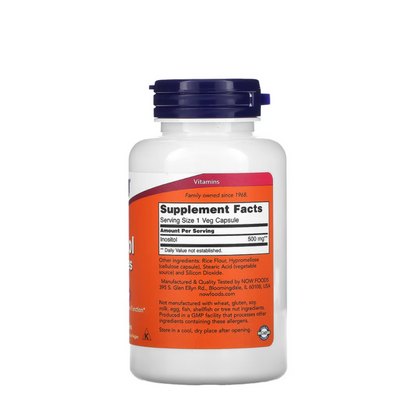 Now Foods Inositol 500mg