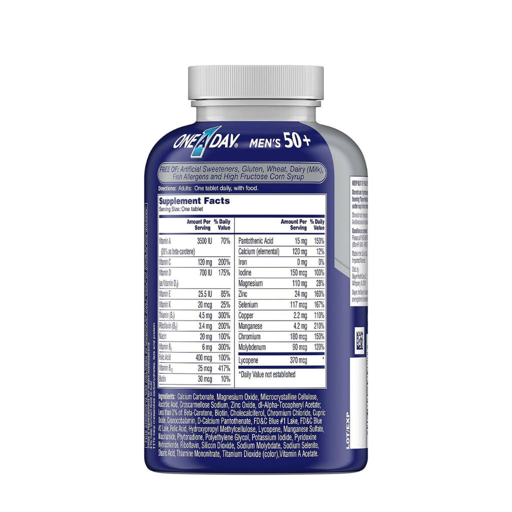 One A Day Men's 50+ Multivitamin