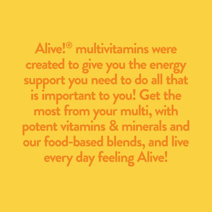 Nature's Way Alive Energy Complete Multivitamin