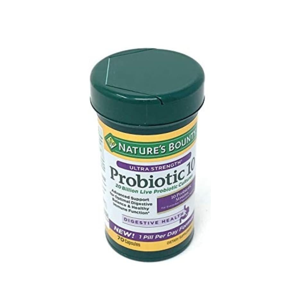 Nature's Bounty Probiotic 10 Ultra Strength 20 Billion