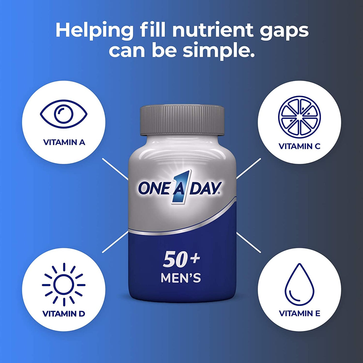 One A Day Men's 50+ Multivitamin