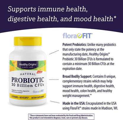 Healthy Origins Probiotic 30 Billion CFUs