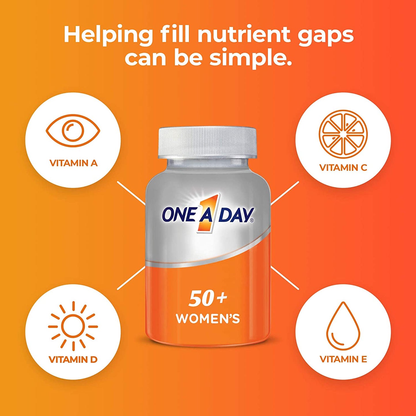 One A Day Women's 50+ Multivitamin