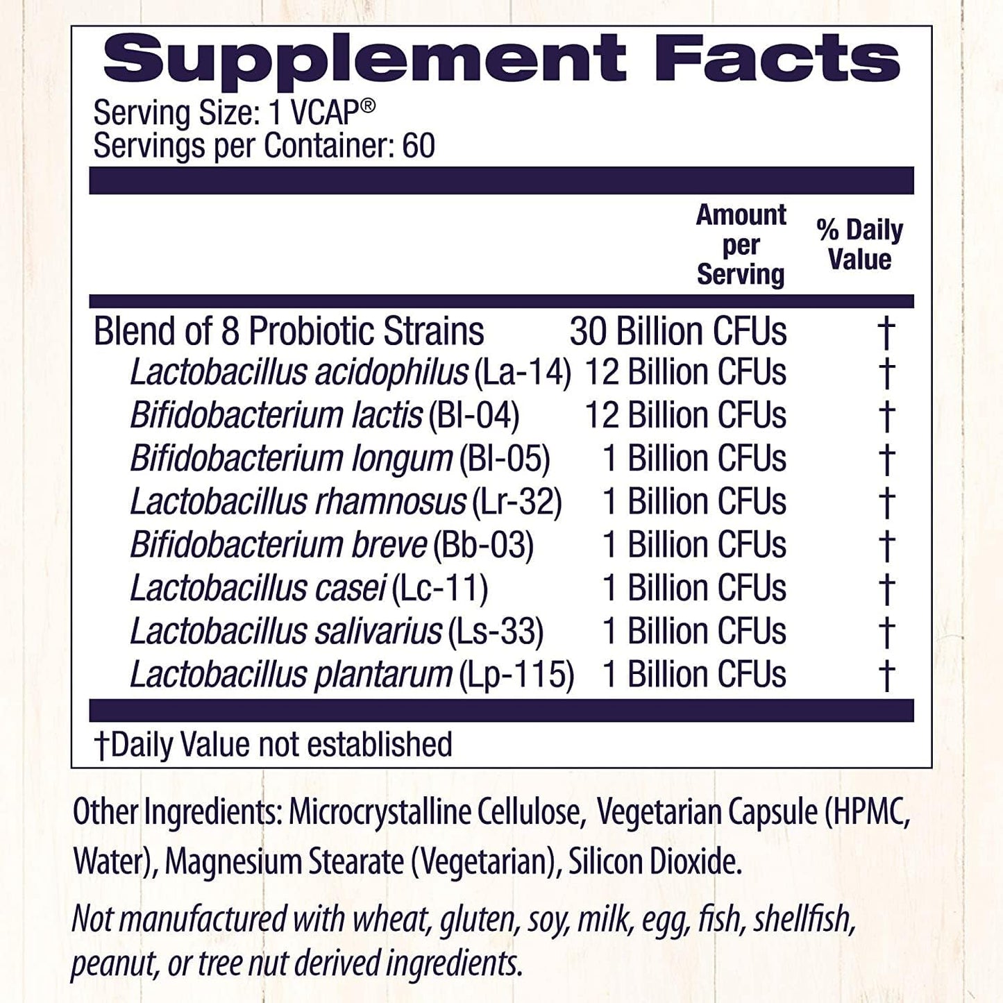 Healthy Origins Probiotic 30 Billion CFUs