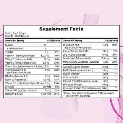 Nature's Bounty Hair Skin & Nail SoftGels