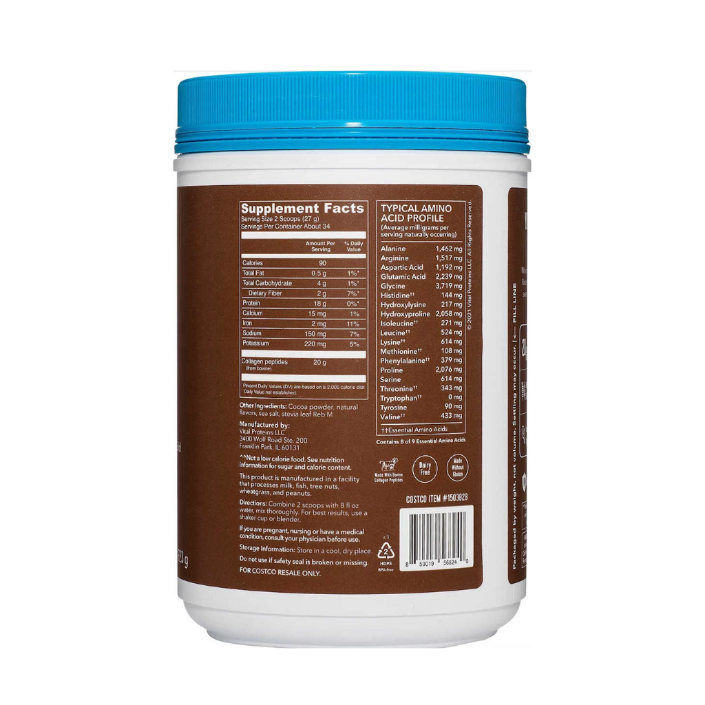 Vital Proteins Collagen Peptides Chocolate