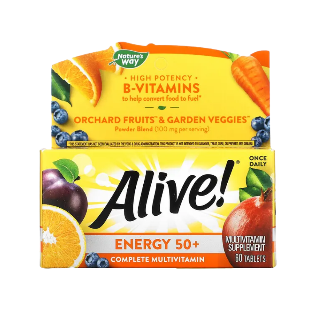 Nature's Way Alive Energy 50+ Complete Multivitamin