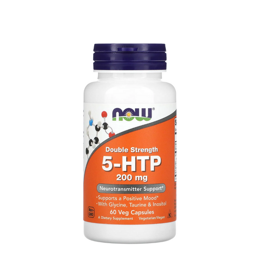 Now Foods 5-HTP Double Strength 200mg