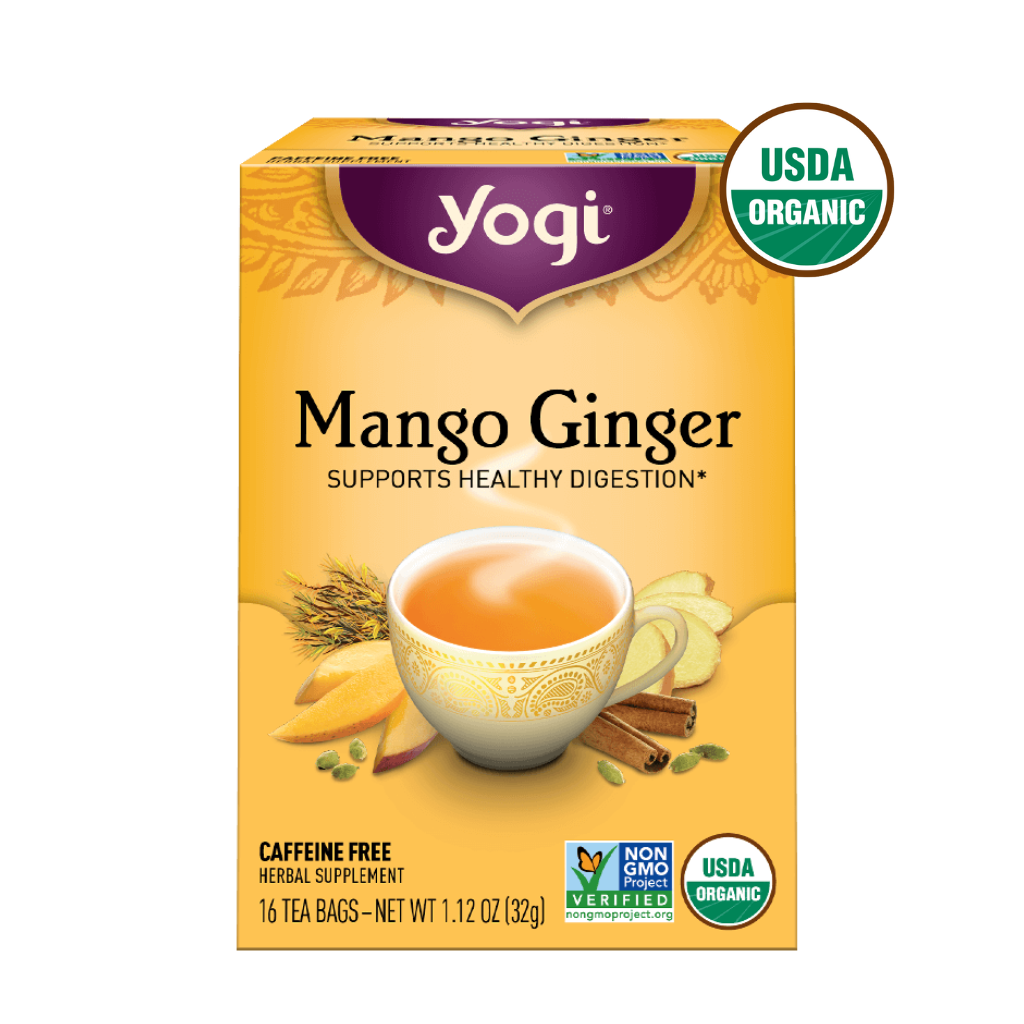 Yogi Mango Ginger Tea Bags