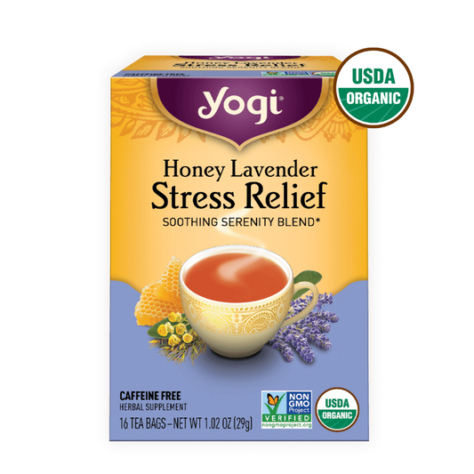 Yogi Honey Lavender Stress Relief Tea Bags