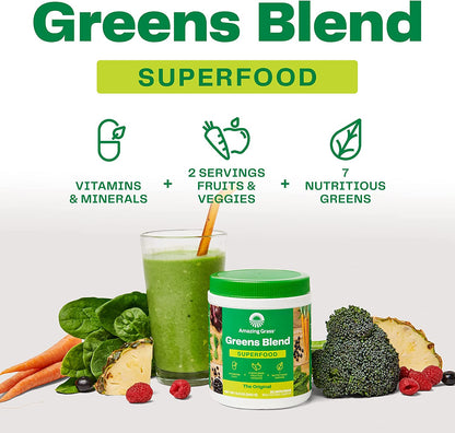 Amazing Grass Greens Blend Superfood Original